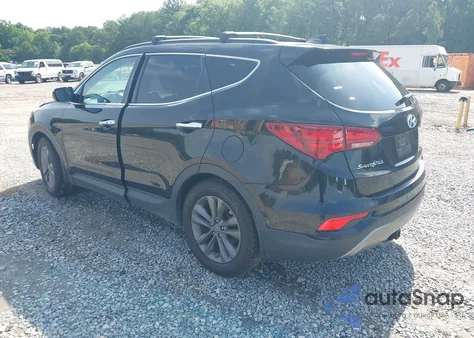 2018 Hyundai Santa Fe Sport 2.0T z USA, uszkodzony, nr VIN 5NMZU4LA7JH074606